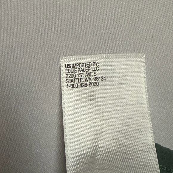 NWT Eddie Bauer Women’s Green Traveler Ankle Pants UPF 50 (XXL) Hiking Outdoor - Picture 10 of 16